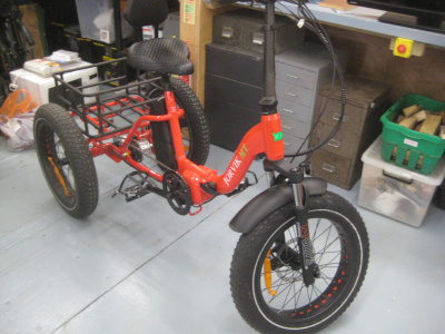 Assembled Jorvik electric bikes